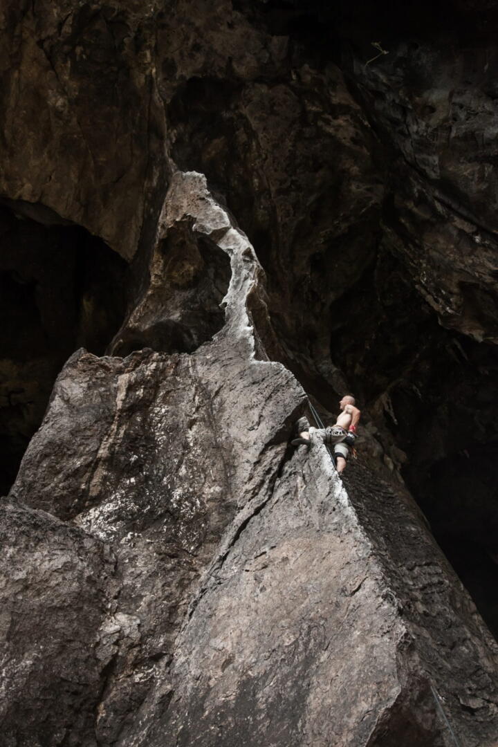 Climbing the ridge, Thailand - Another climb, photo: Rozle Bregar